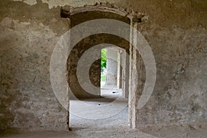 Old Deutsch German Colonial Fort in Bagamoyo Historical city part near the Dar Es Salaam on the Indian Ocean Coast