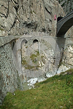 Old Devil's Bridge near Andermatt