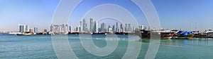 Old Dhow Harbour in Doha, Qatar