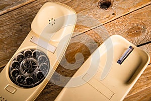 Old dial phone