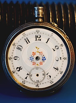 The old dial pocket watch