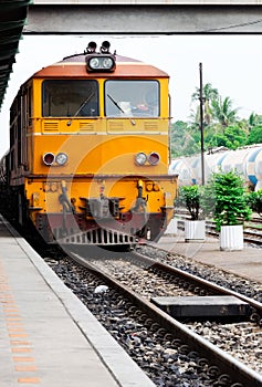 Old diesel electeic locomotive
