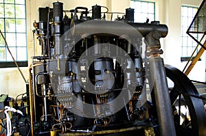 Old diesel engine from 1930