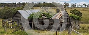 Old dilapidated house near Coonabarabran, New South Wales, Australia.