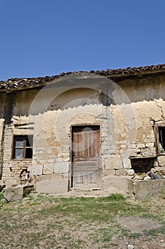 Old dilapidated house