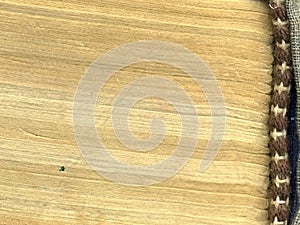 Old book. Sheets of an old book. Macro