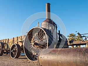 Old Dinah, Steam tractor photo