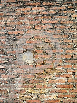 Old dirty brick wall