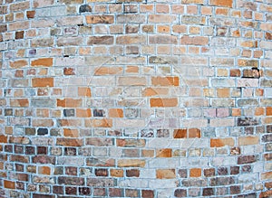 Old dirty brick wall for background texture