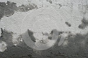 Starý špinavý beton stěna plíseň 