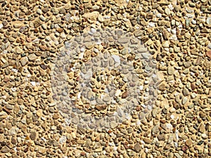 Old dirty pebble stone texture background