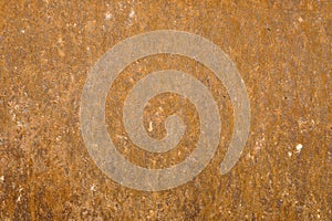 Old dirty rusty galvanized iron plate.