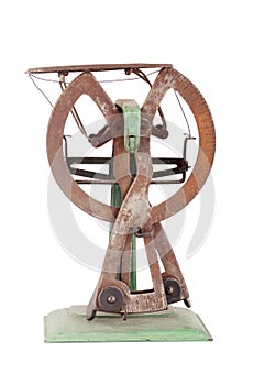 Old dirty and rusty postage scales