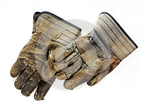 Old Dirty Work Gloves