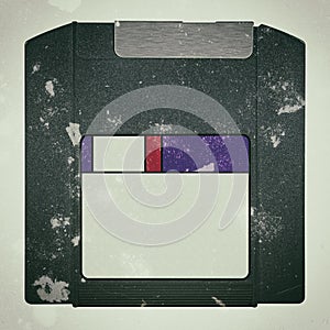 A old dirty Zip Disk