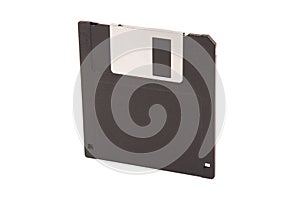 Old diskette isolated