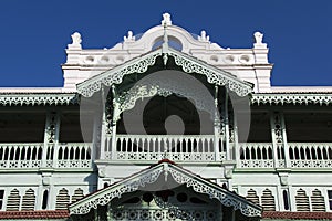 The old dispensary building  Zanzibar photo