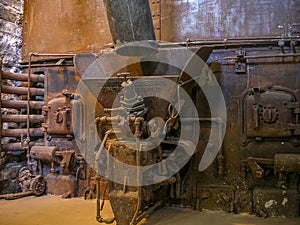 Old distillery boiler