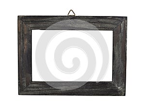 Old and distorted wood frame