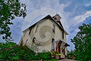 Old district 1 school in mount horeb wisconsin