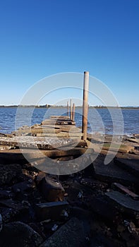 Old Disused Jetty on the Hunter River