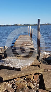 Old Disused Jetty on the Hunter River