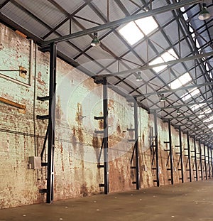Old Disused Railway Workshops Sydney