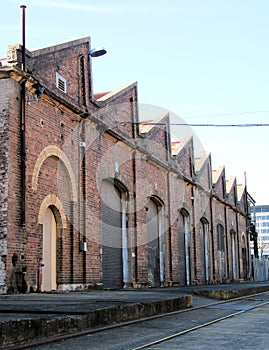 Old Disused Railway Workshops Sydney