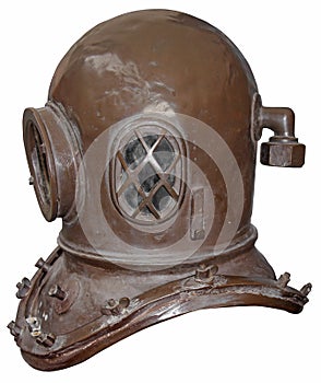 Old diving helmet photo