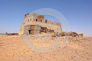 Old Dongola - so called throne Hall in old Sudan photo