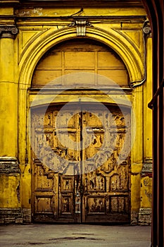 Old door.