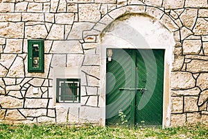 Old cellar door