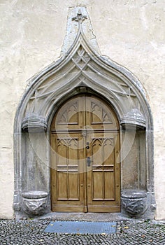 Old Door Close-up, Wittenberg, Germany
