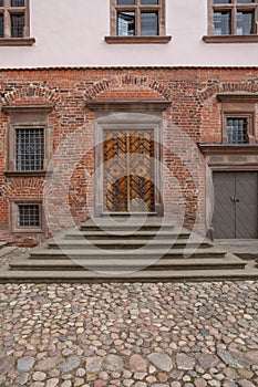 Old door in the fortress