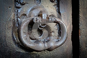 old door handle from the 18th century