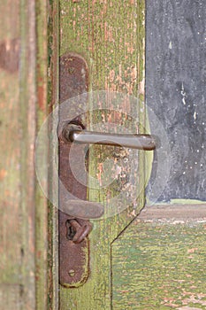 Old door handle