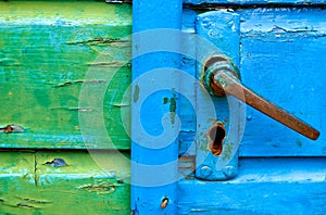 Old door handles photo