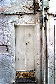 Old door in Ibiza