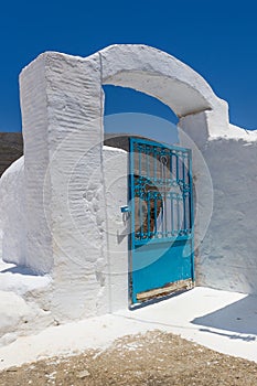 Old door on kalymnos