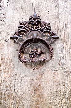 Old door knocker