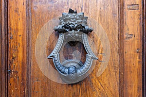 Old door knocker in Florence
