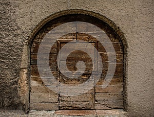 Old Door in Malcesine, Italy