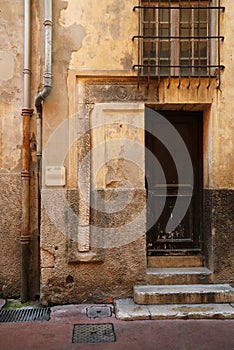 Old door, Nice, France