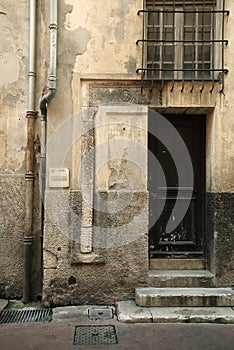 Old door, Nice, France