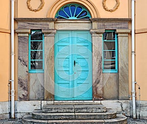 Old Door With Ornaments