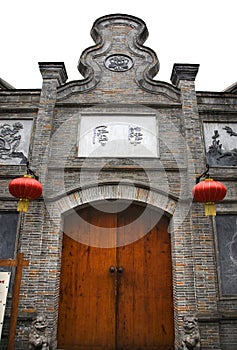 Old Door Stone Home Chengdu Sichuan China