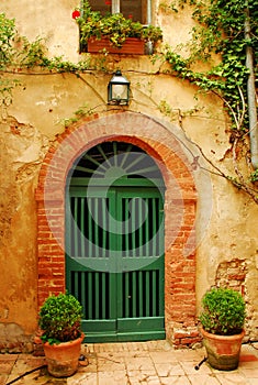 Old Door in Tuscany