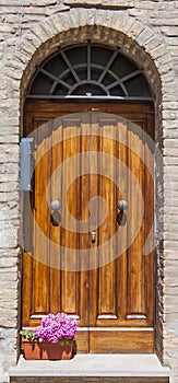 Old door,Tuscany,Italy