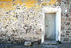 Old Door and Wall