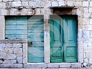 Old door and windows